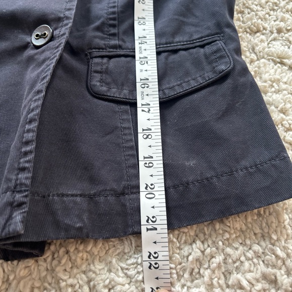 LOFT Women's Black Utility Jacket size 6 - Picture 5 of 5